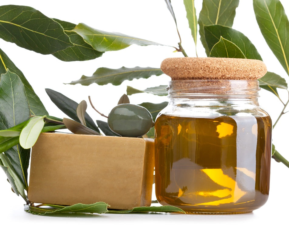 Sélection des ingrédients du Savon d'Alep